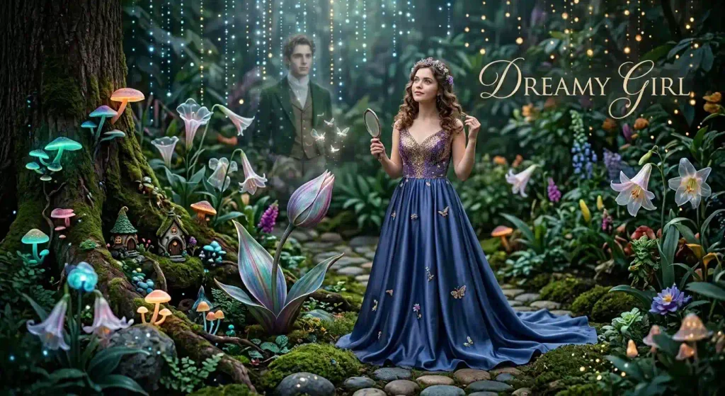 Dreamy and Romantic Girl Captions