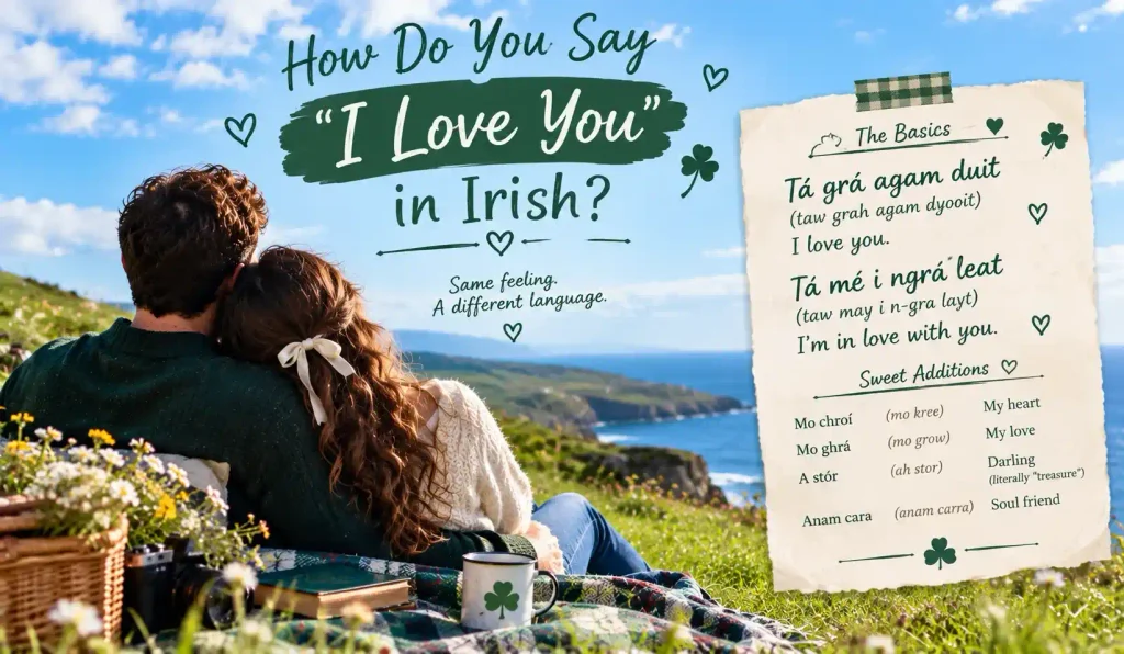 How Do You Say "I Love You" in Irish