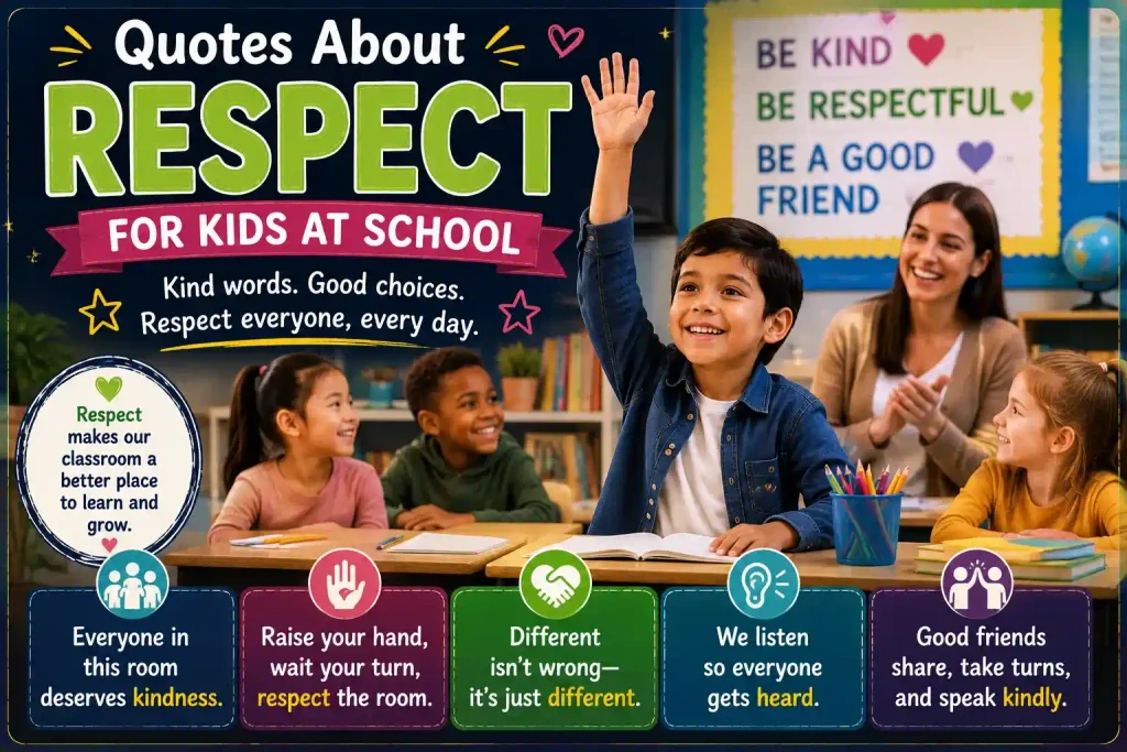 Quotes About Respect for Kids at School